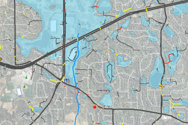 Project > Greenway design to treat stormwater and mitigate flooding